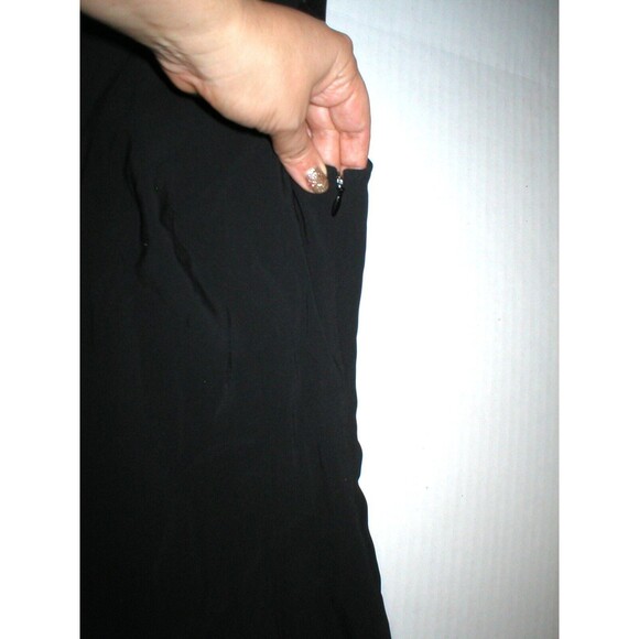 New Womens 0 2 NWT Dress 38 Designer Patrizia Pepe Firenze Black LBD Sleeveless - Picture 4 of 6
